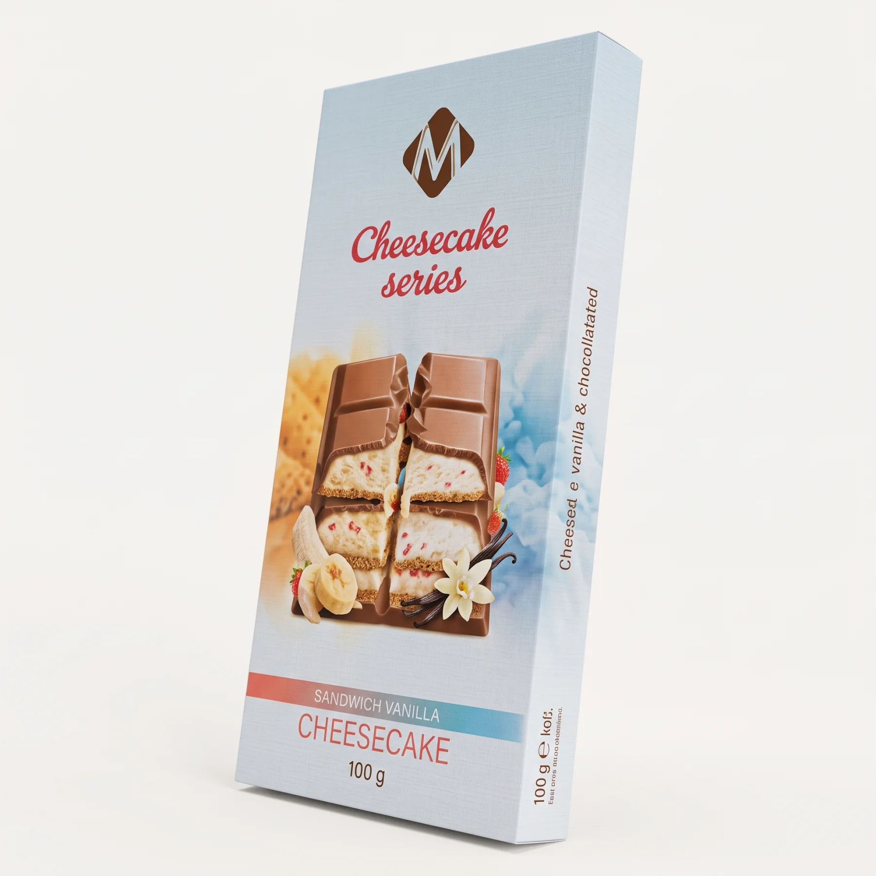 Cheesecake Banana & Vanilla Tablet – 100 g